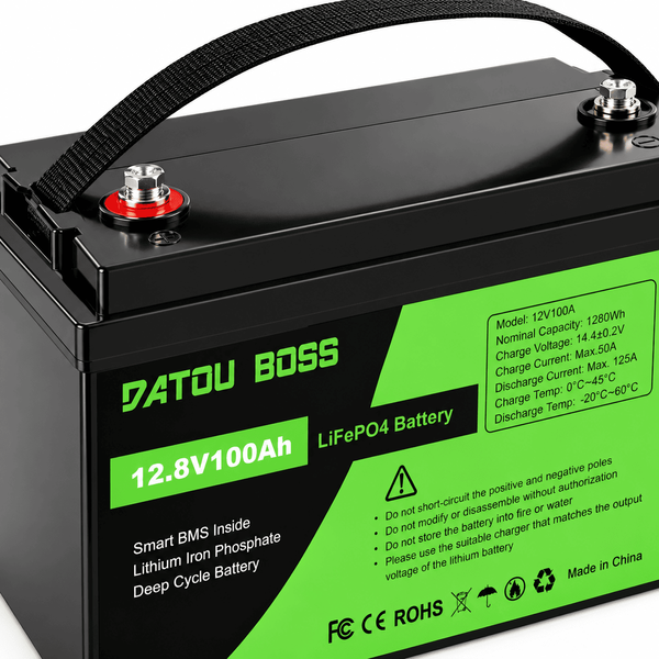 Акумуляторна батарея DATOU BOSS LiFePO4 12V 100Ah, BMS 100A akum2 фото